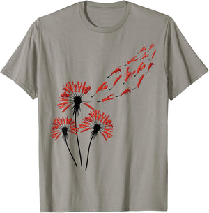 Flower Dandelion Lobsters Shirt for Lobster Lover | Lobster T-Shirt - T-Shirt | Sand