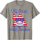 Folly Beach South Carolina Patriotic Coastal Shark Fish T-Shirt - T-Shirt | Sand