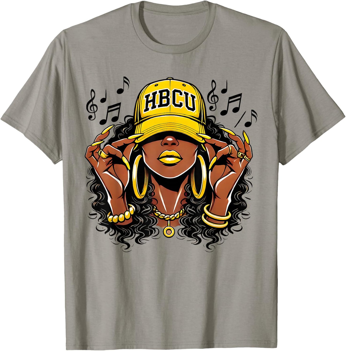 hbcu black and educated Black History Month HBCU T-Shirt - T-Shirt | Sand