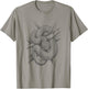 Vintage Boomslang Snake Hand Drawn Art Design T-Shirt - T-Shirt | Sand