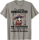 Cow I'm Currently Unmedicated And Unsupervised I Know It T-Shirt - T-Shirt | Sand