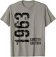 63. Geburtstag Mann Frau 63 Jahre 1963 Geburtstags T-Shirt - T-Shirt | Sand