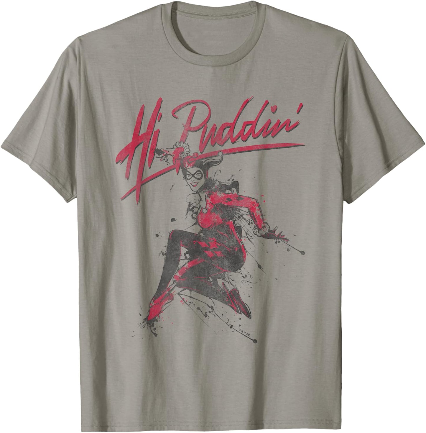 Batman Harley Quinn Hi Puddin' T-Shirt - T-Shirt | Sand