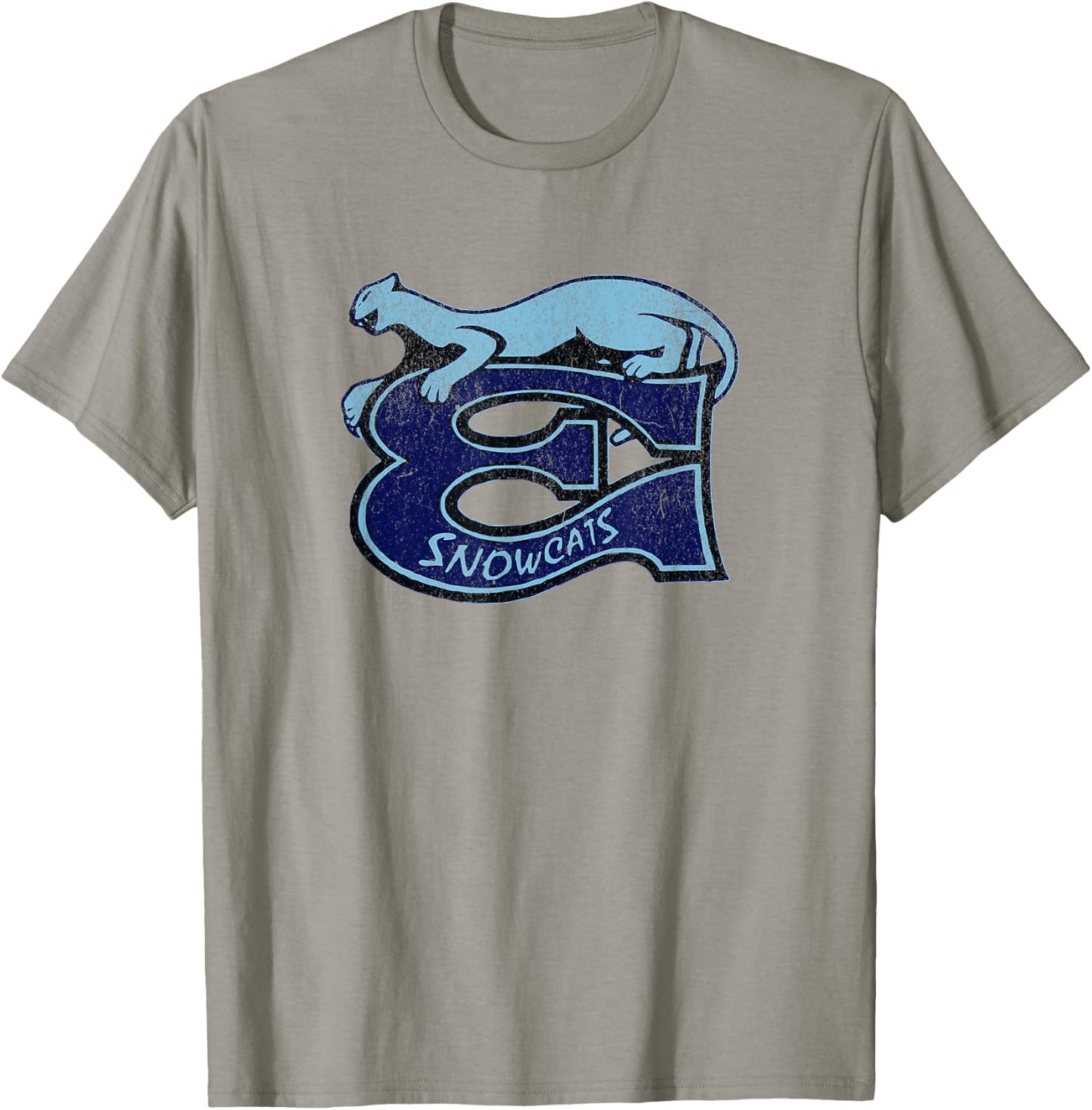 Retro Hockey Eugene Snowcats Équipe de hockey des années 90 T-Shirt - T-Shirt | Sand
