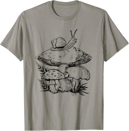 Cottagecore Pilz Schnecke Goblincore