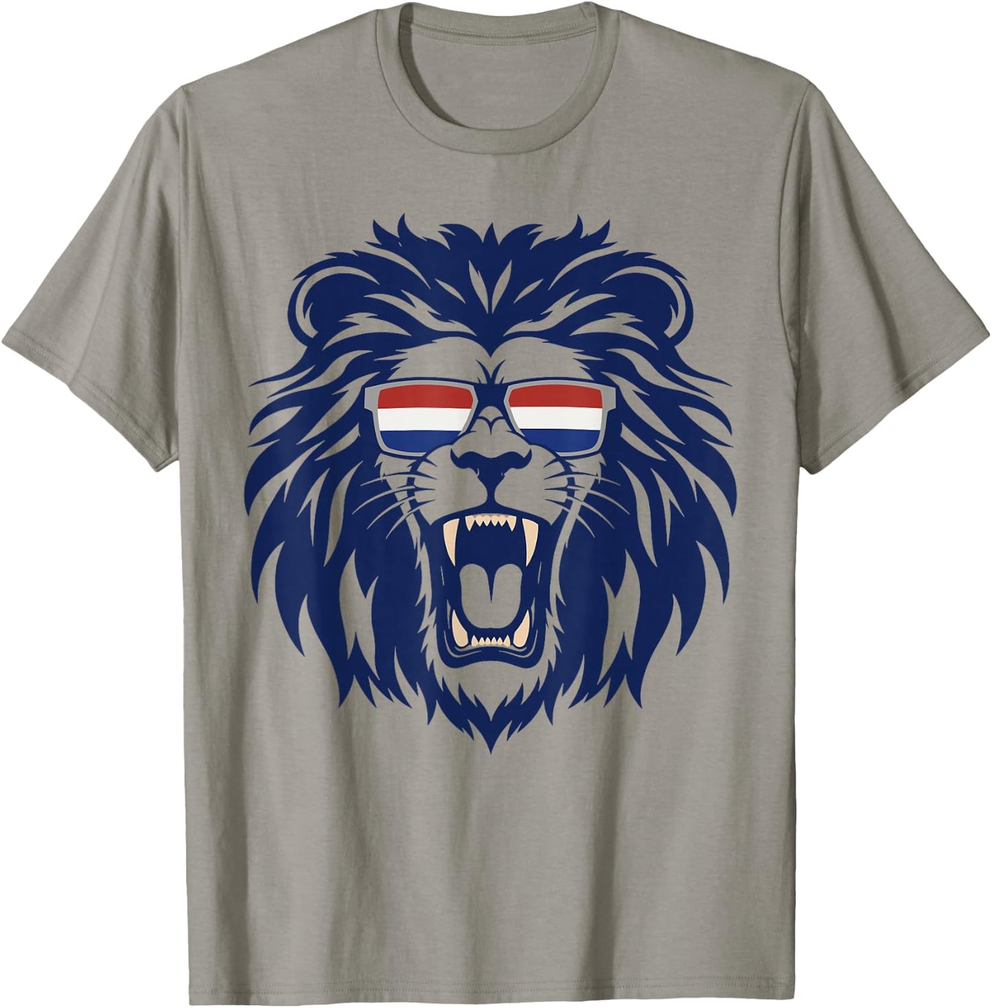 Nederland Netherlands Lion Dutch Holland Vintage Orange T-Shirt - T-Shirt | Sand