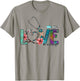 Nurse Life for Love Nurse Leopard Nurse's Week Valentine T-Shirt - T-Shirt | Sand
