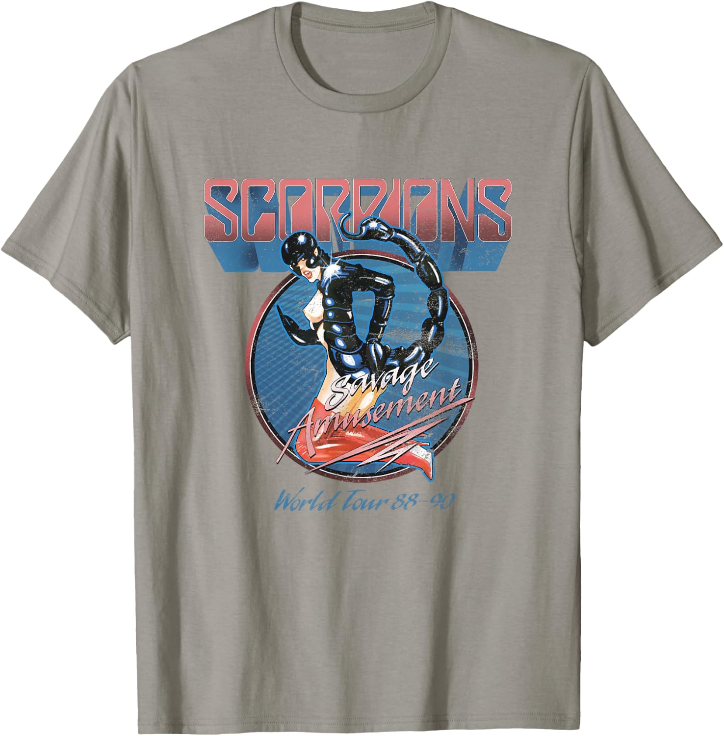 Savage Amusement World Tour - Official Merch T-Shirt - T-Shirt | Sand