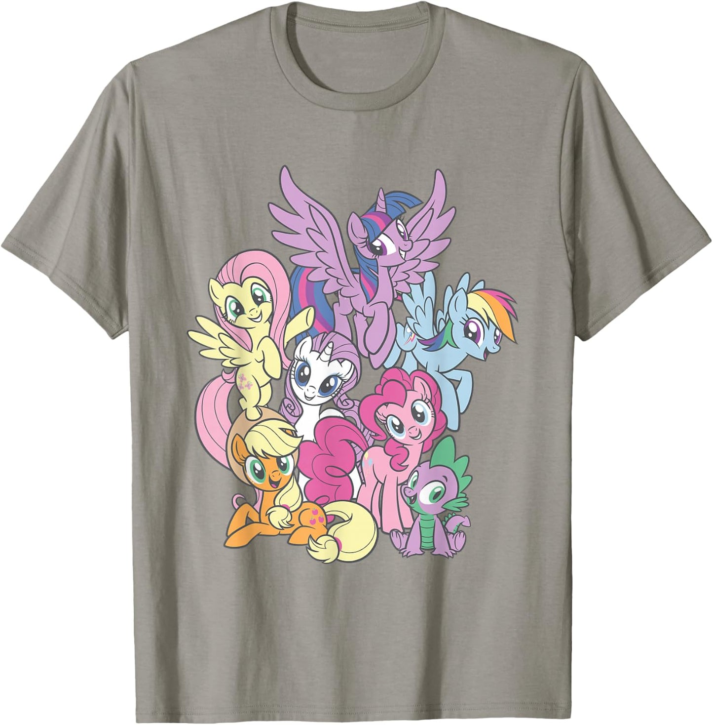 My Little Pony Spike and The Squad T-Shirt - T-Shirt | Sand