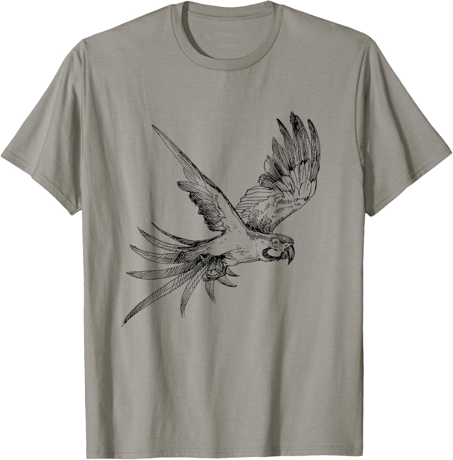 Funny Parrot kids Shirt Parrot Lover and girls T-Shirt - T-Shirt | Sand