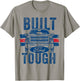 Ford F-150 Truck Built Tough with Logo T-Shirt - T-Shirt | Sand