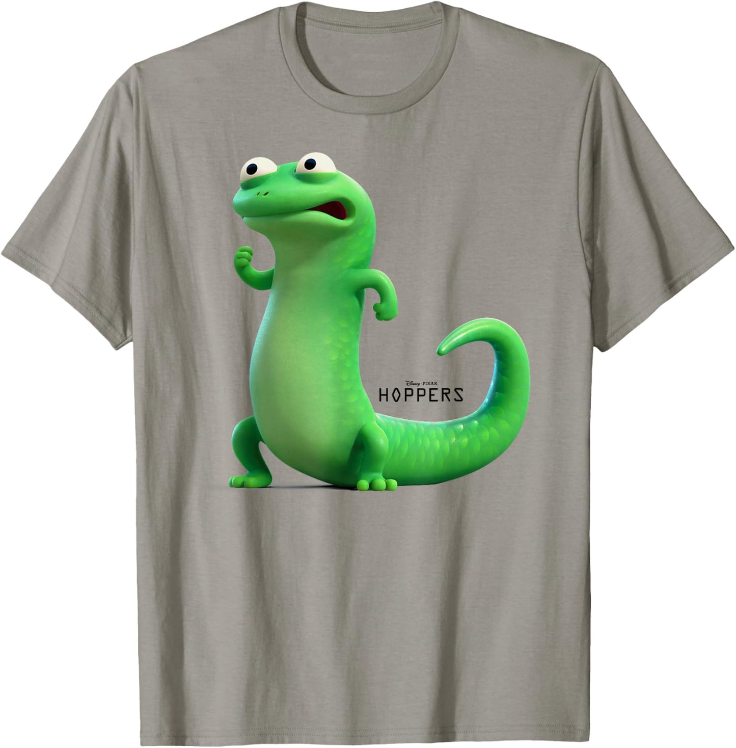 Disney Pixar Hoppers Tom Lizard Angry Pose T-Shirt - T-Shirt | Sand