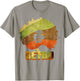 Trendy 80's Afro Soul 70's Retro Vintage Afro Woman T-Shirt - T-Shirt | Sand