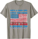 She's A Good Girl Loves Her Mama Jesus & America Too T-Shirt - T-Shirt | Sand