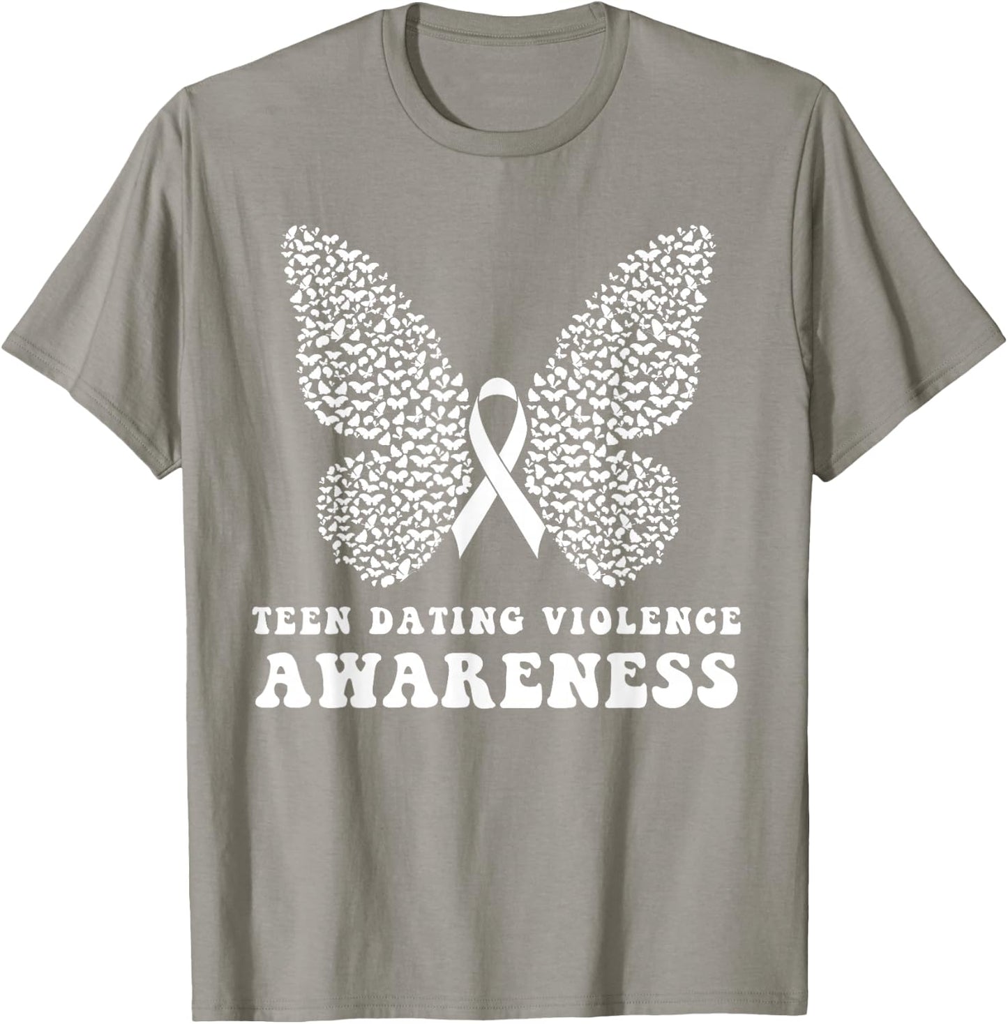 Teen Dating Violence Awareness T-Shirt - T-Shirt | Sand