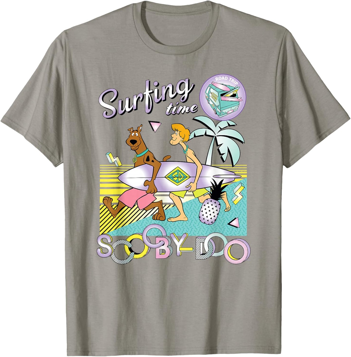 Scooby-Doo and Shaggy Surfing Time T-Shirt - T-Shirt | Sand