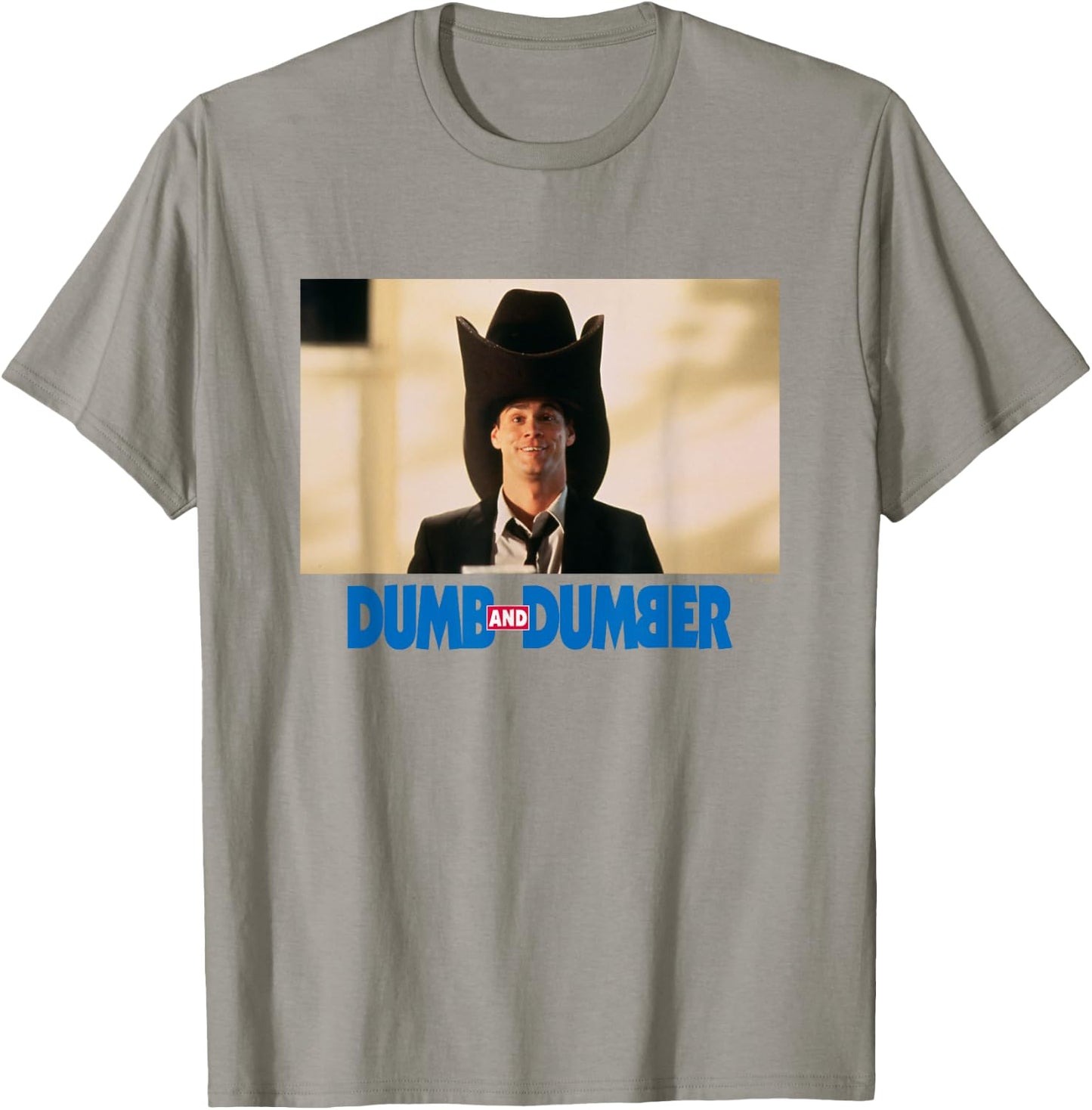 Dumb and Dumber Lloyd Christmas Wearing Big Hat Scene T-Shirt - T-Shirt | Sand