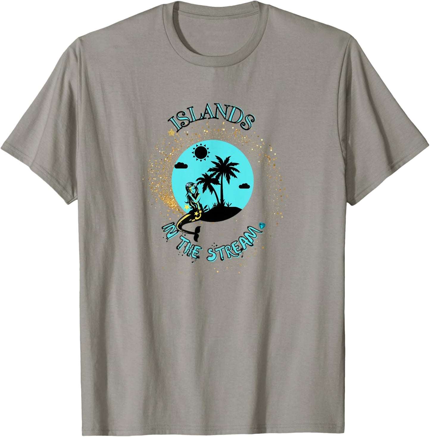 Islands in the stream with mermaid T-Shirt - T-Shirt | Sand