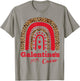 Galentine's Crew Valentine February Hearts Leopard T-Shirt - T-Shirt | Sand