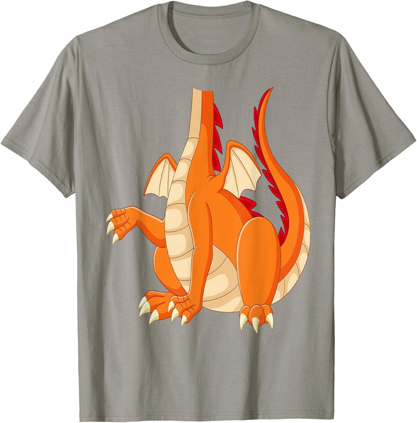 Dragon Shirt Adult Men Women Kids Orange Dragon Costume T-Shirt - T-Shirt | Sand