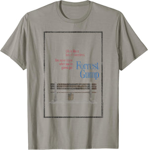 Forrest Gump Box of Chocolates T-Shirt - T-Shirt | Sand