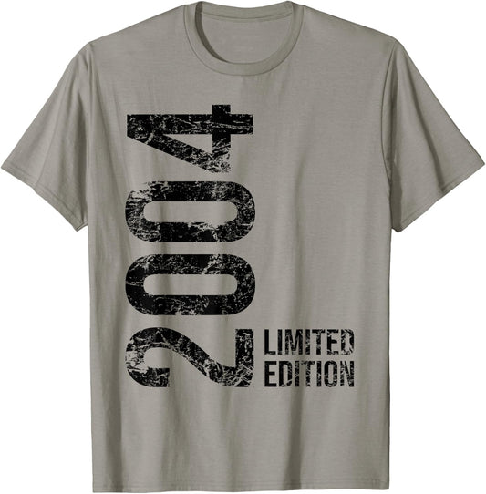 19th Birthday Boy Girl 19 Years 2004 Gift , White T-Shirt - T-Shirt | Sand