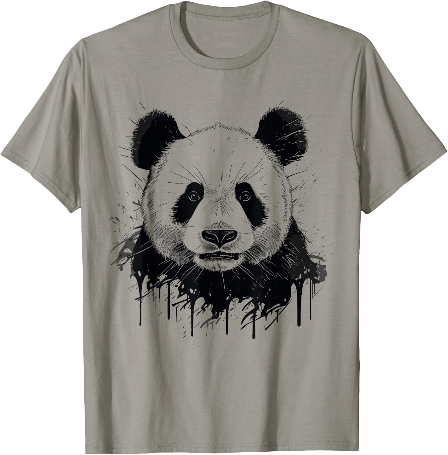 Watercolour Panda T-Shirt - T-Shirt | Sand