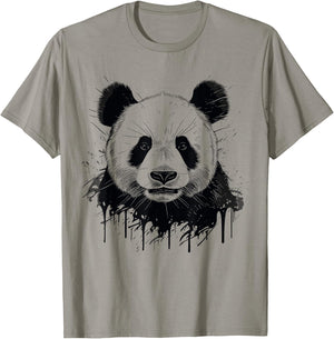 Watercolour Panda T-Shirt - T-Shirt | Sand