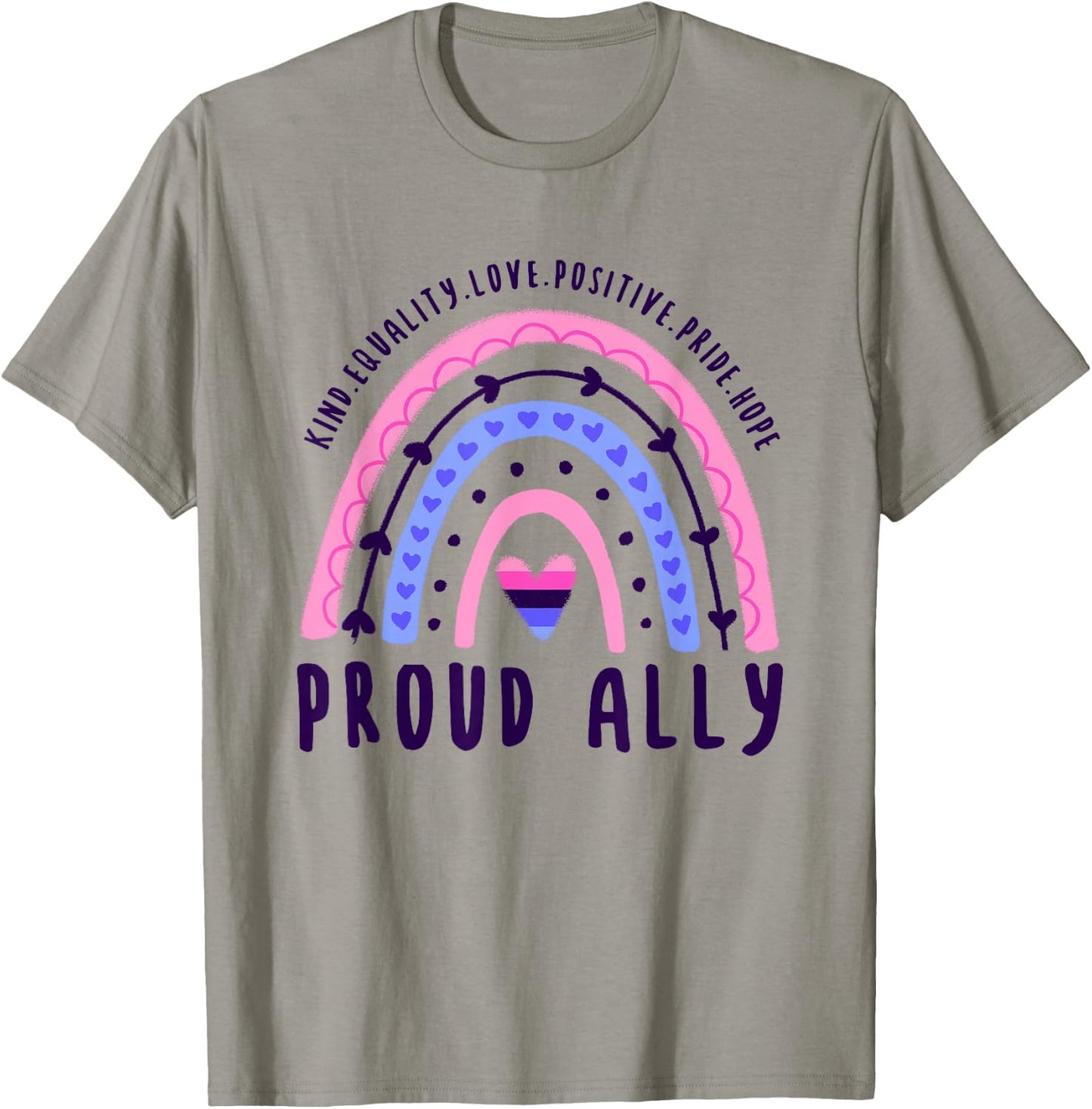 Omnisexual Pride Proud Ally Omnisexual T-Shirt - T-Shirt | Sand