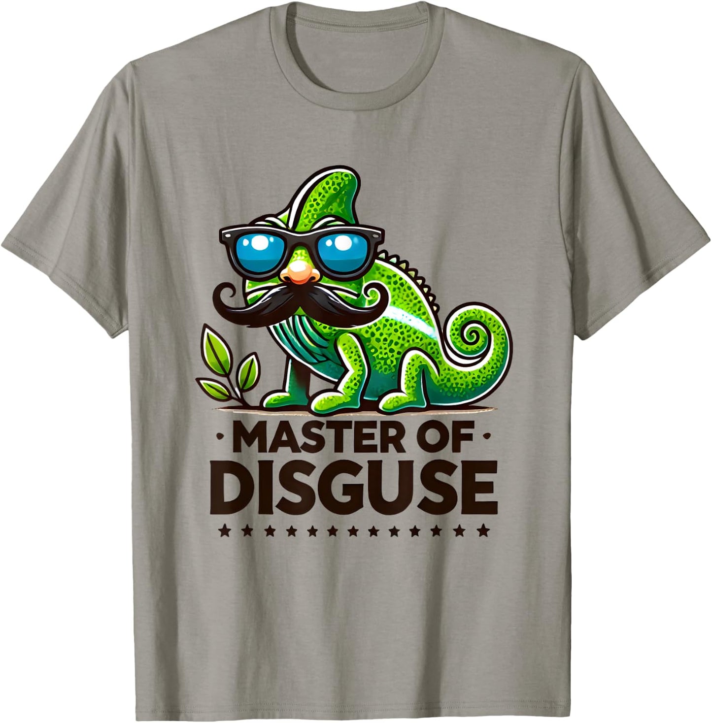 Master Of Disguise Chameleon Funny Humor T-Shirt - T-Shirt | Sand