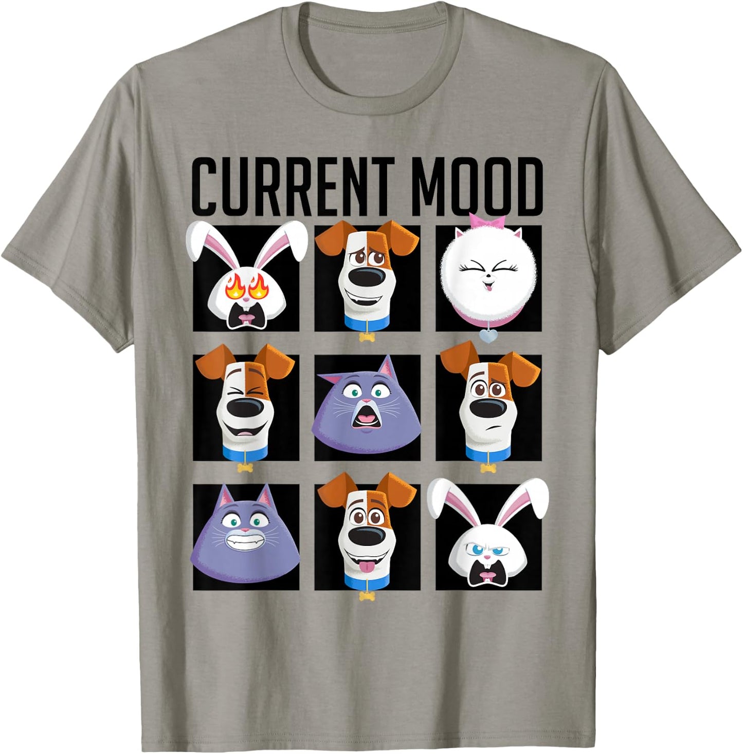 Secret Life of Pets 2 - Current Mood T-Shirt - T-Shirt | Sand