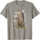 Vintage Falcon Scientific Drawing Shirt - Falconry Lanner T-Shirt - T-Shirt | Sand