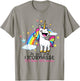 I AM A LICORNASSE,50% UNICORN 50% KNOW HUMOUR , white, S T-Shirt - T-Shirt | Sand
