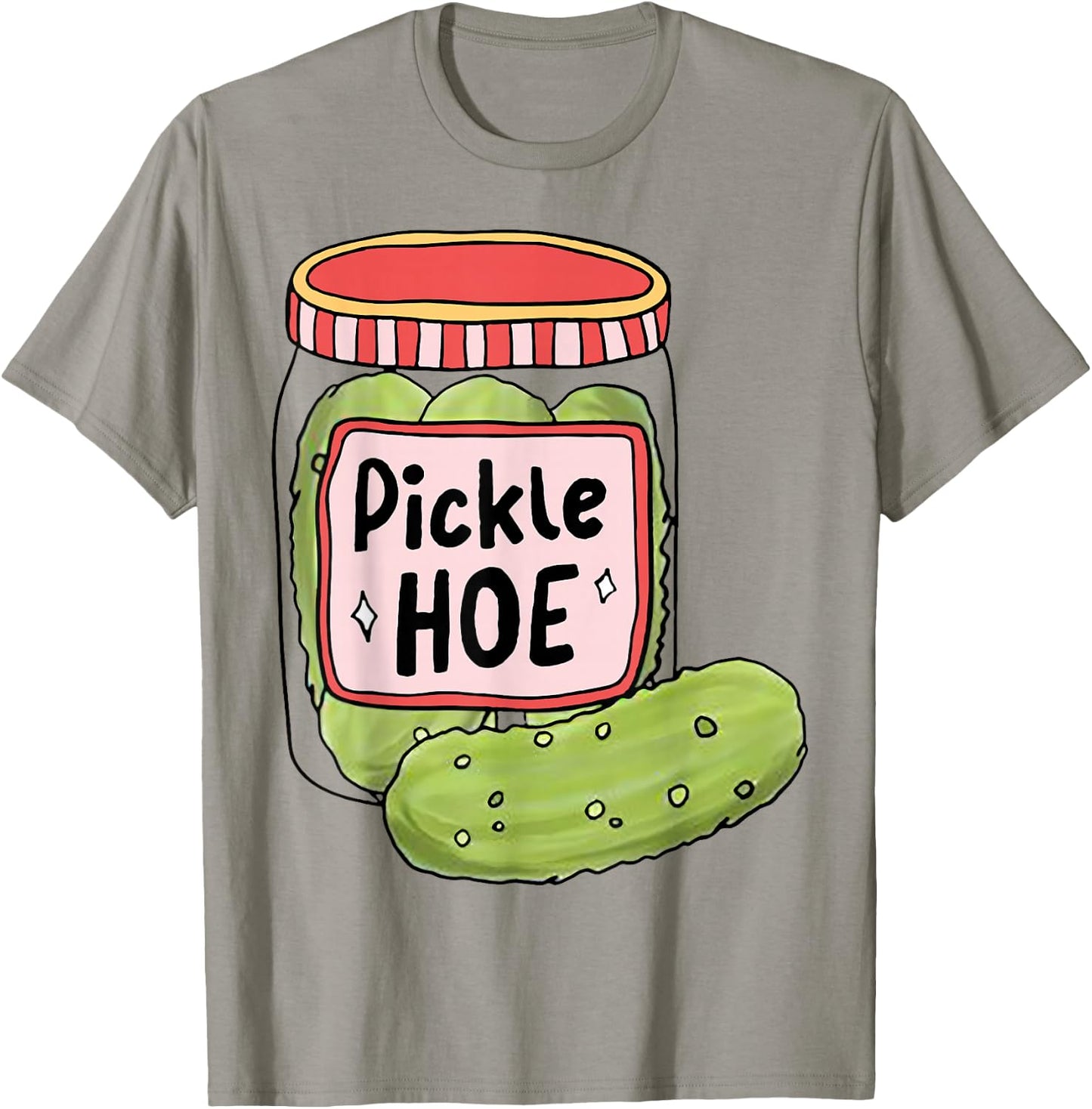 Pickle Hoe T-Shirt - T-Shirt | Sand