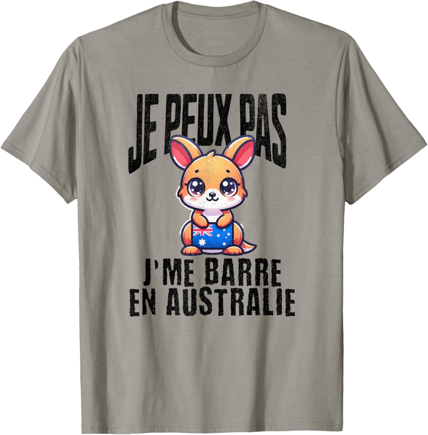 Je Peux Pas, J'Me Barre En Australia – Australian Gift , white, S T-Shirt - T-Shirt | Sand