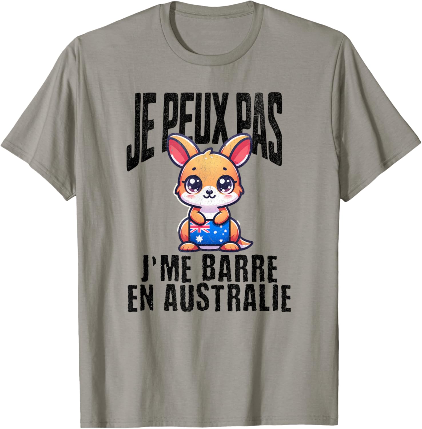 Je Peux Pas, J'Me Barre En Australia – Australian Gift , white, S T-Shirt - T-Shirt | Sand