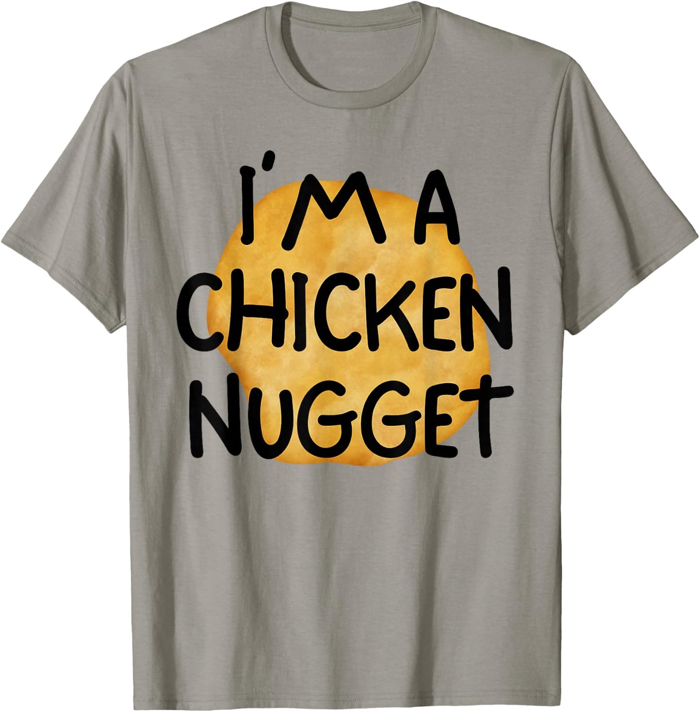 I'm A Chicken Nugget Funny Lazy Easy Halloween Costume T-Shirt - T-Shirt | Sand