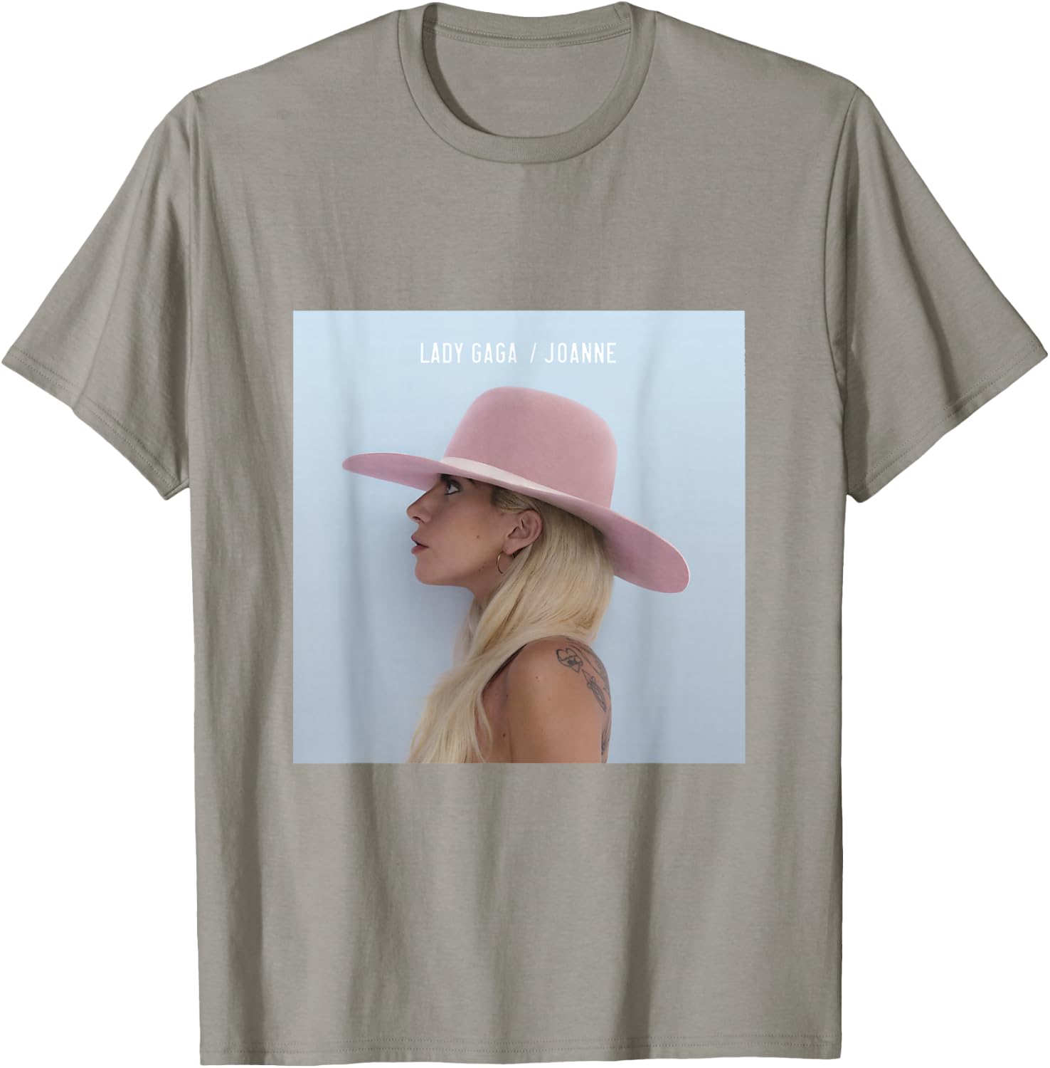 Lady Gaga Joanne Album Cover T-Shirt - T-Shirt | Sand