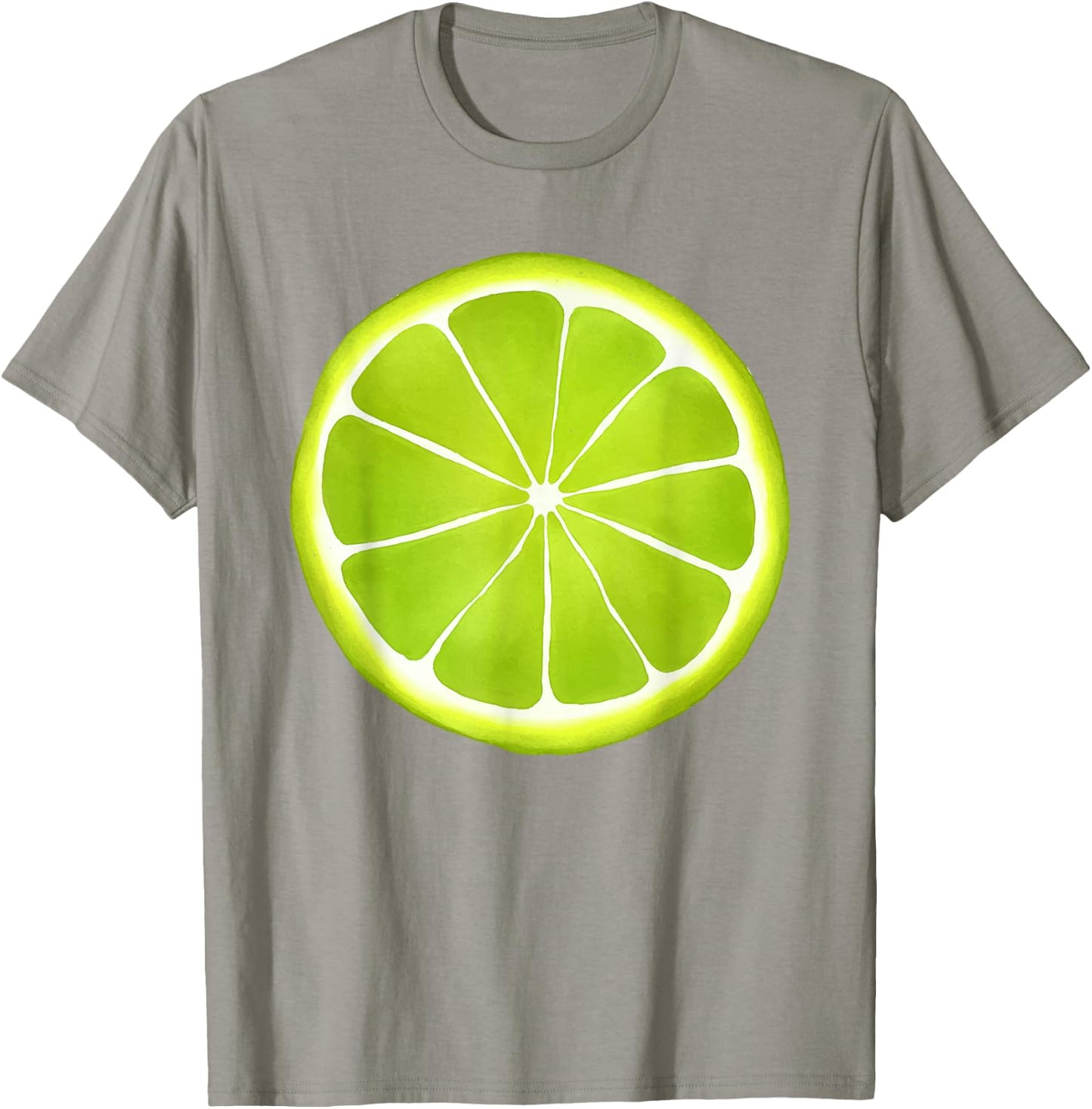 Lime Sliced Fruit Cute Easy Halloween Costume T-Shirt - T-Shirt | Sand