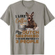 Dutch Shepherd Dog Breed Life is Better with Coffee and a T-Shirt - T-Shirt | Sand