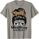 Wrestling Gigi Messy Bun Hair Funny Wrestler Gigi T-Shirt - T-Shirt | Sand