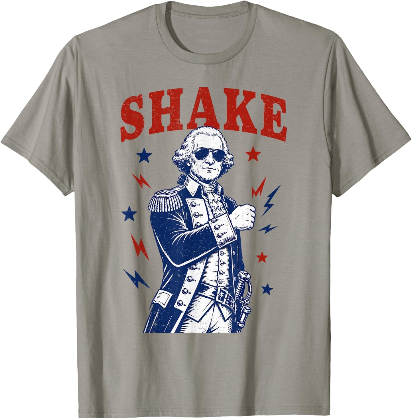 Funny Shake and Bake 4th of July Couple Matching T-Shirt - T-Shirt | Sand