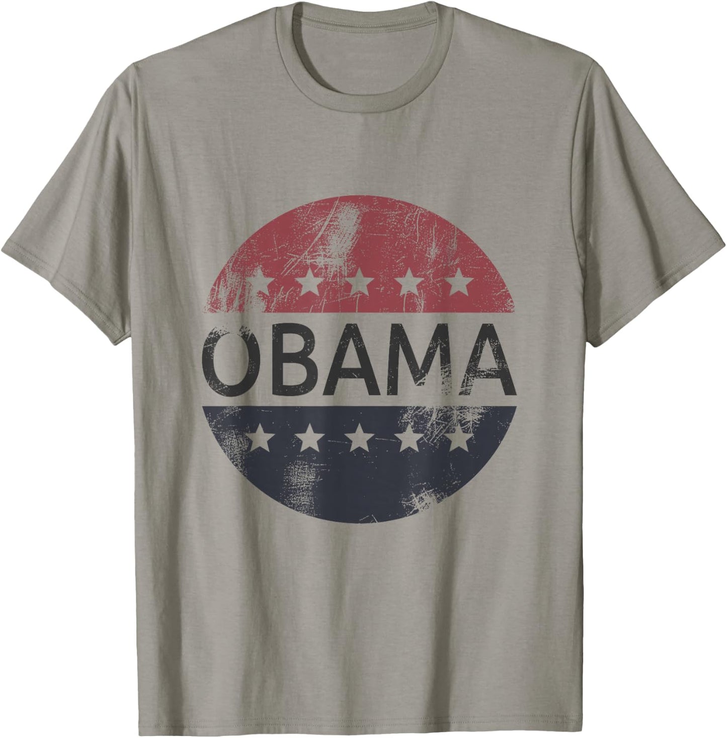 Retro Obama Vintage Vote President Barack Obama T-Shirt - T-Shirt | Sand