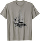 Sailboat Sailing Sailing Race T-Shirt - T-Shirt | Sand