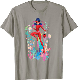 Miraculous Ladybug Summer Aqua You Can Do It T-Shirt - T-Shirt | Sand