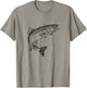 Angler Handyhülle Fischer t shirt, Forelle Regenbogenforelle T-Shirt - T-Shirt | Sand