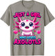 Axolotl Kawaii Just a Girl Who Loves Axolotls T-Shirt - T-Shirt | Sand