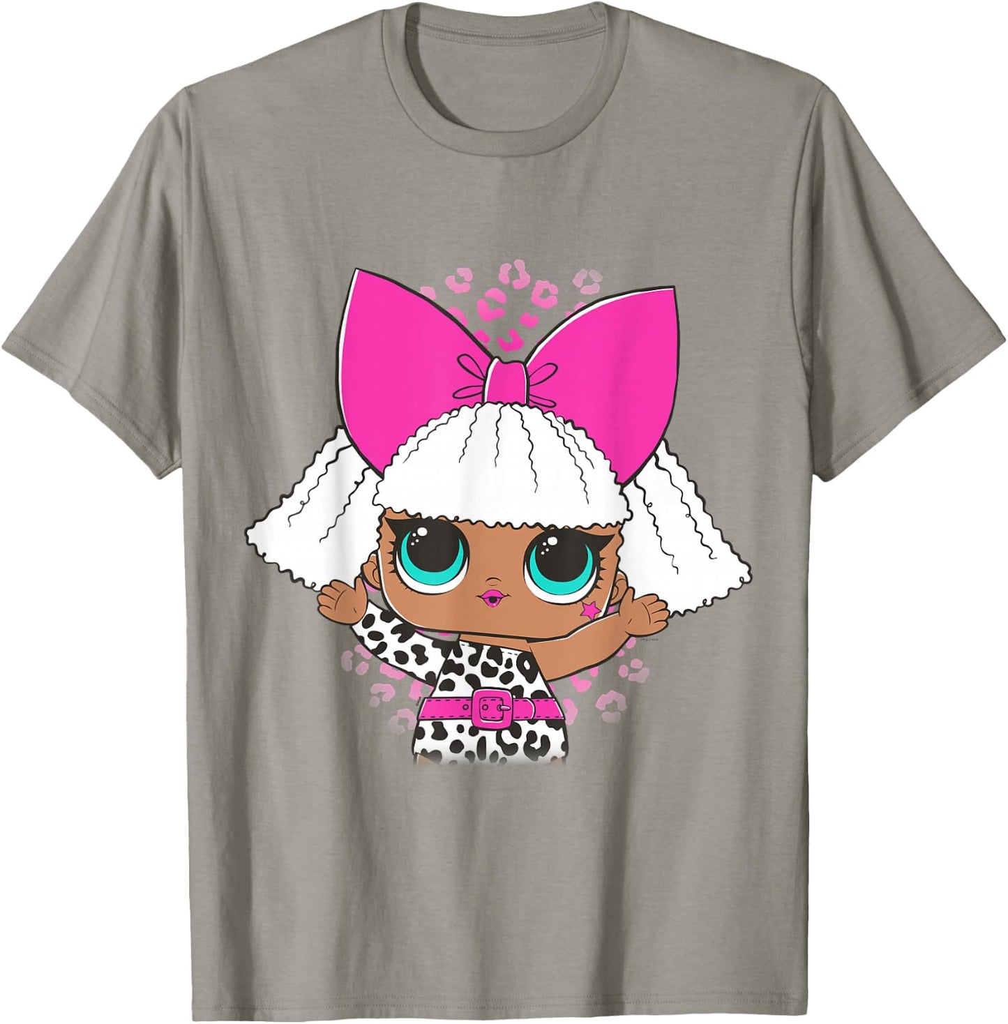 L.O.L. Surprise! Diva Cheetah Print Pink T-Shirt - T-Shirt | Sand