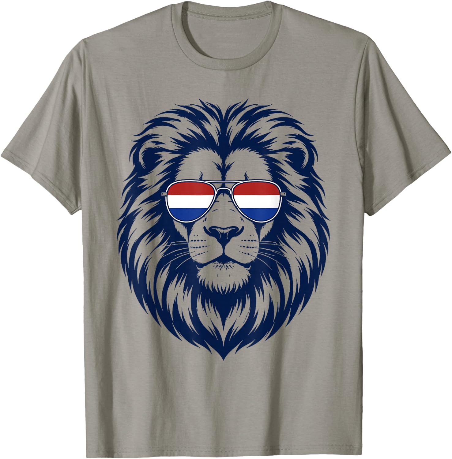 Nederland Netherlands Lion Dutch Holland Vintage Orange T-Shirt - T-Shirt | Sand