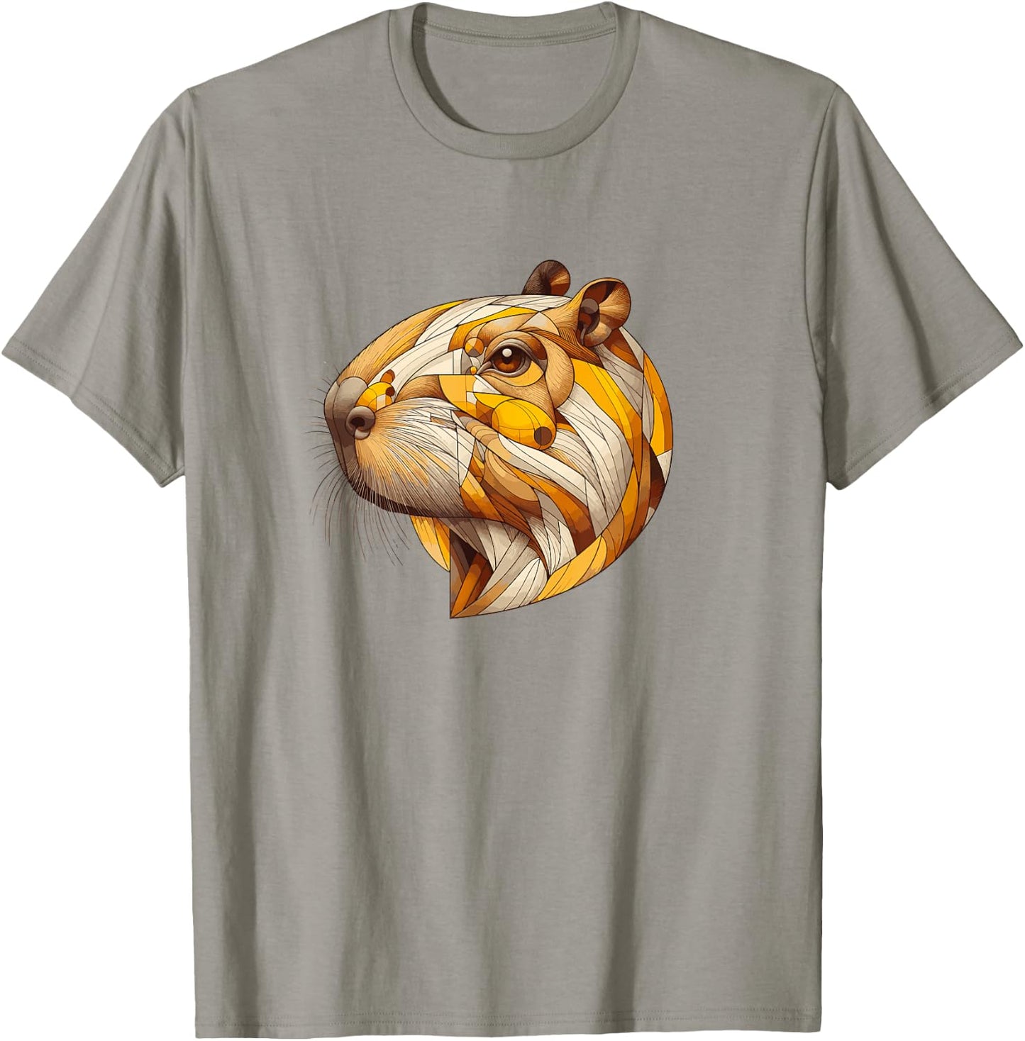 Kawaii Capybara Capybara Artistic Unique Animal Lover , white, S T-Shirt - T-Shirt | Sand